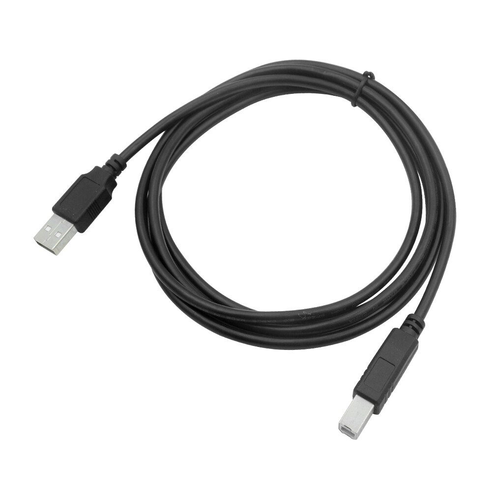 USB 2.0 Drucker Kabel hoch Geschwindigkeit Behälter zu BM Daten Scanner Kabel 1 m/3.28ft Schwarz Etikett Drucker DAC USB drucker