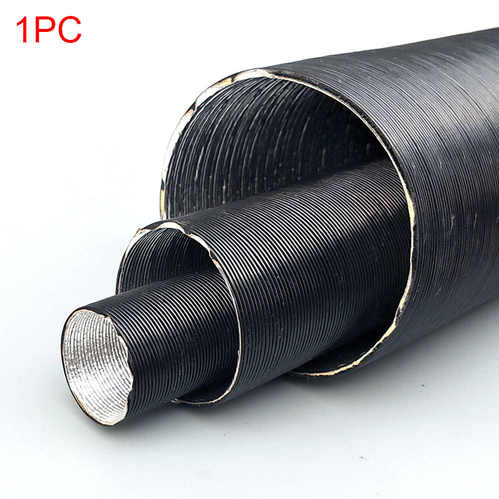 42/60/75 Mm Parking Aluminiumfolie Duct Warme Kachel Geïsoleerde Auto Rimpel Vervanging Deel Luchtinlaat Pijp accessoires Verbranding
