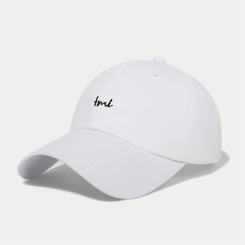 Unisex Katoen Baseball Voor Mannen En Vrouwen Hoed Mode Snapback Hoed Retro Heren Hoeden Zomer Vizieren Cap Hip Hop piekte Caps: White