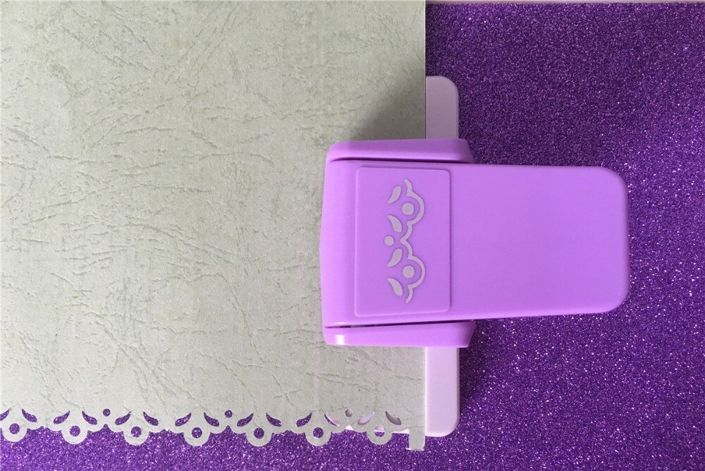 Jasmine fancy border punch flower craft punch scrapbooking popular embossing puncher for DIY foam paper cutter