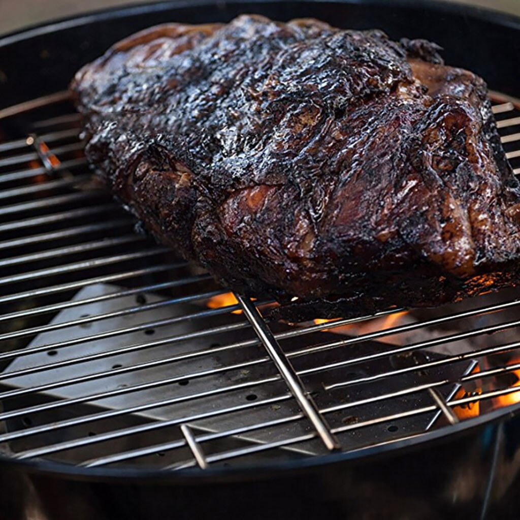 Outdoor BBQ Products Stainless Steel Smoker BOX BBQ Stainless Steel Smoke Box Kitchen Product Barbecue tool #19729