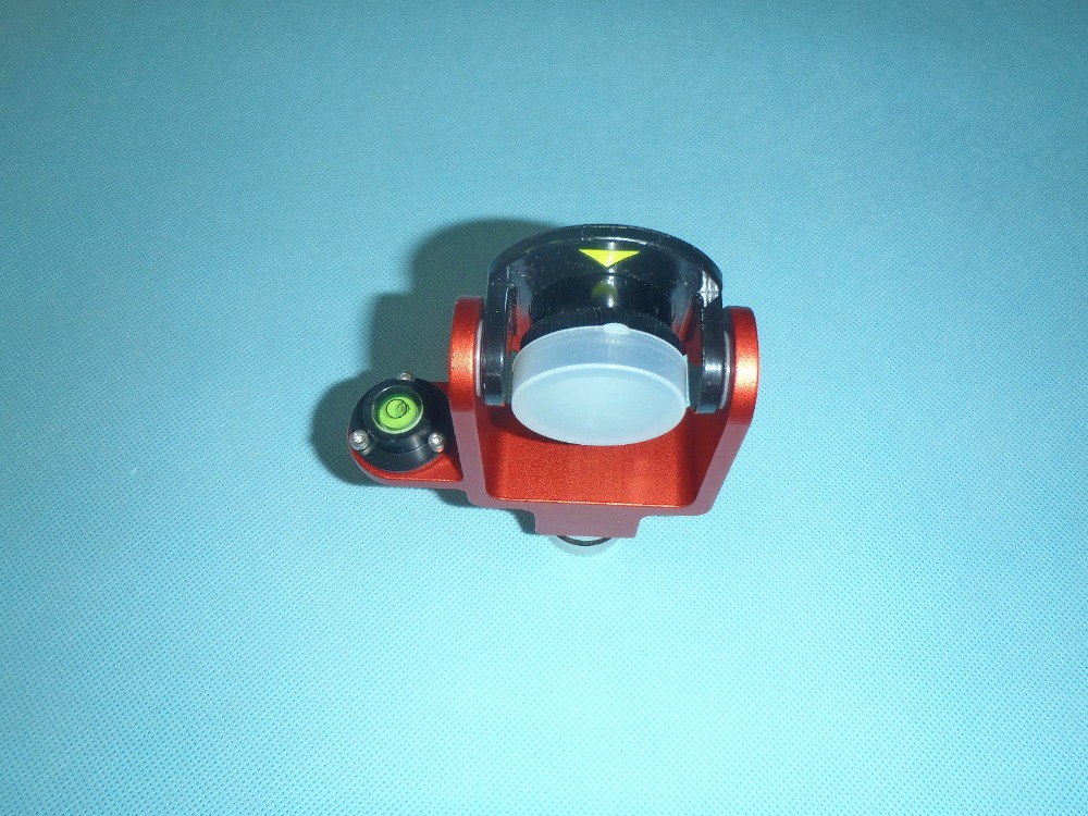 ALL METAL MINI PRISM 0/-30mm OFFSET W/SIDE BUBBLE W/ SOFT BAG SURVEYING