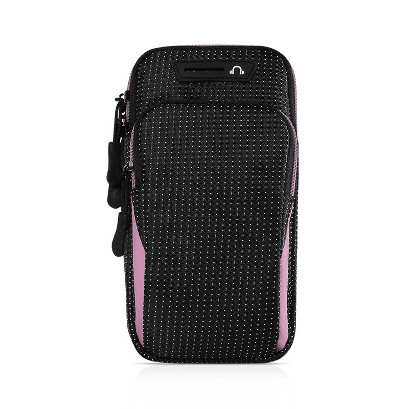 fascia da Braccio custodia per telefono a portata di mano bracciale sportivo adatto per iphone 6.5in Cellulare brasile Deportivo Porta Cellulare Braccio Borsa: rosa colore