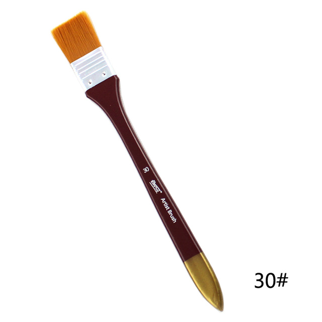 1 szt. Pędzle akrylowe DIY zestaw pędzli graffiti dla artysty pędzel robić szorowania oleju szkoła rysunek farba artykuły papiernicze: czarny