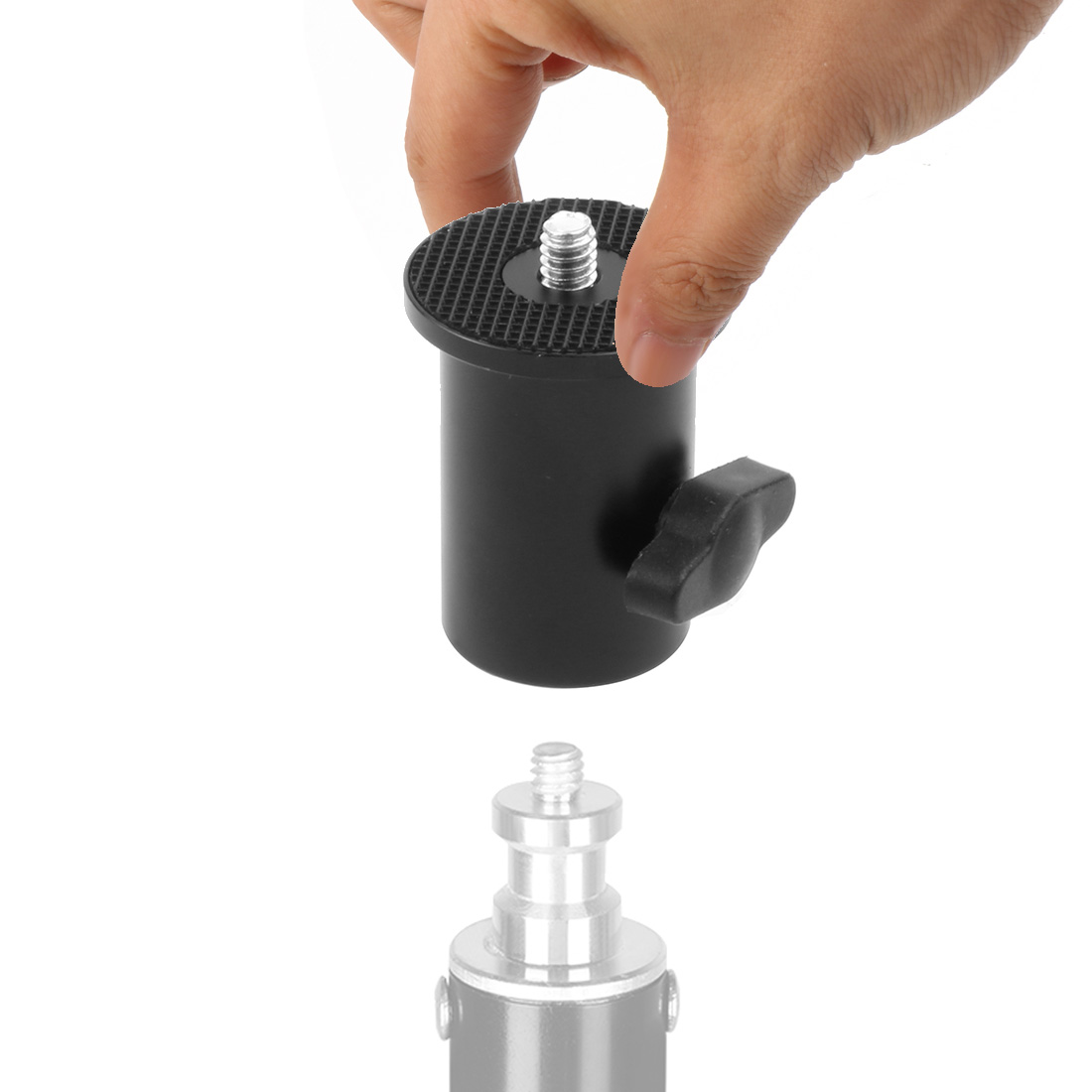 Tripod Light Stand Flat Head Converter to 1/4" 3/8" Screw Mount Adapter 16mm for Flash LED Monitor DSLR Photography Accessories