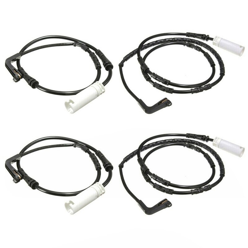 2X Sensor de pastilla de freno delantero y trasero para BMW E90 E91 E92 E93 1 3-Series 34356762252: Default Title