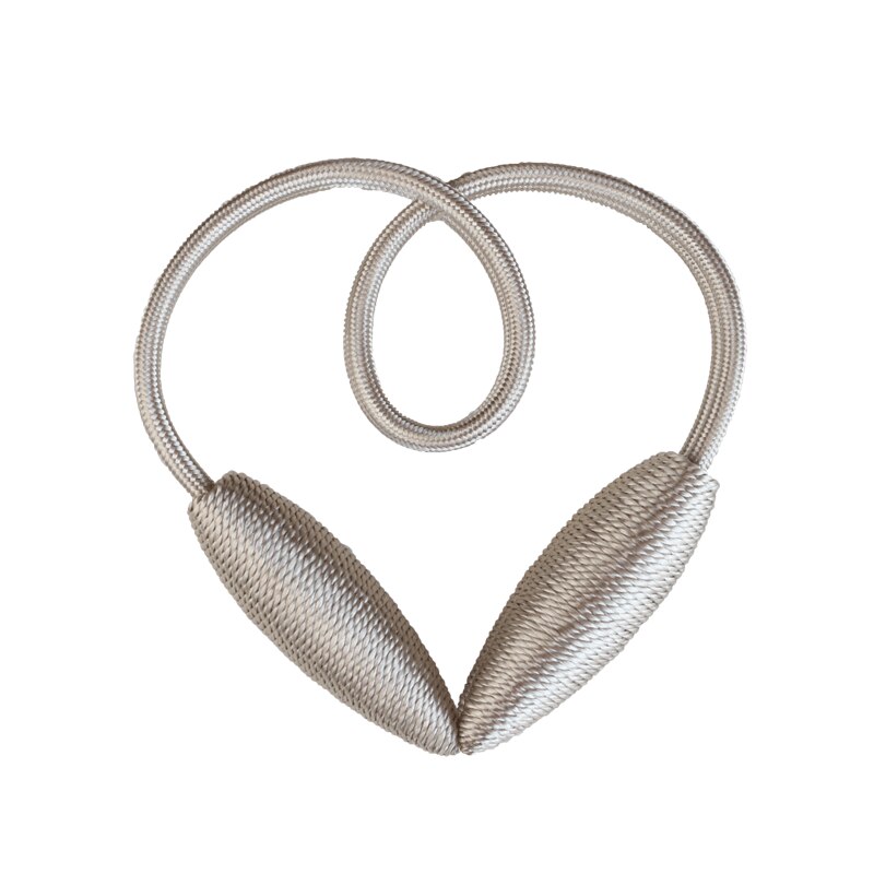 1pc verho tarvikkeet solmittava koriste verho solmittava teline mielivaltaisen muotoiset solmiot: Beige