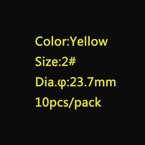 1pack EPS Hard Foam Fishing Float Diameter 6.5mm-27mm Bobber Buoyancy Ball Float Fish Float Outdoor Floating Fishing Tackle: Yellow-23.7mm-10pcs