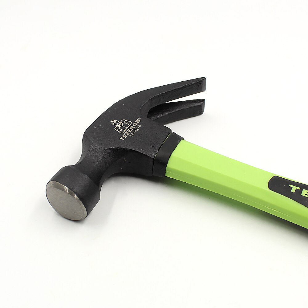 TEZEN Steel Tube Claw Hammer Woodworking Tool Claw Hammer Heavy Duty All Purpose Hammer Home Improvement Tools