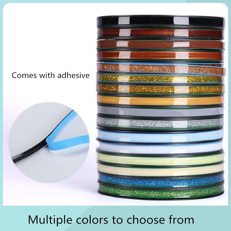 ,0.75Cm 6M/Roll Mildewproof Waterdicht Kloof Tape Zelfklevende Schoonheid Naad Muur Vloer Kloof Lijn Stickers keramische Tegel