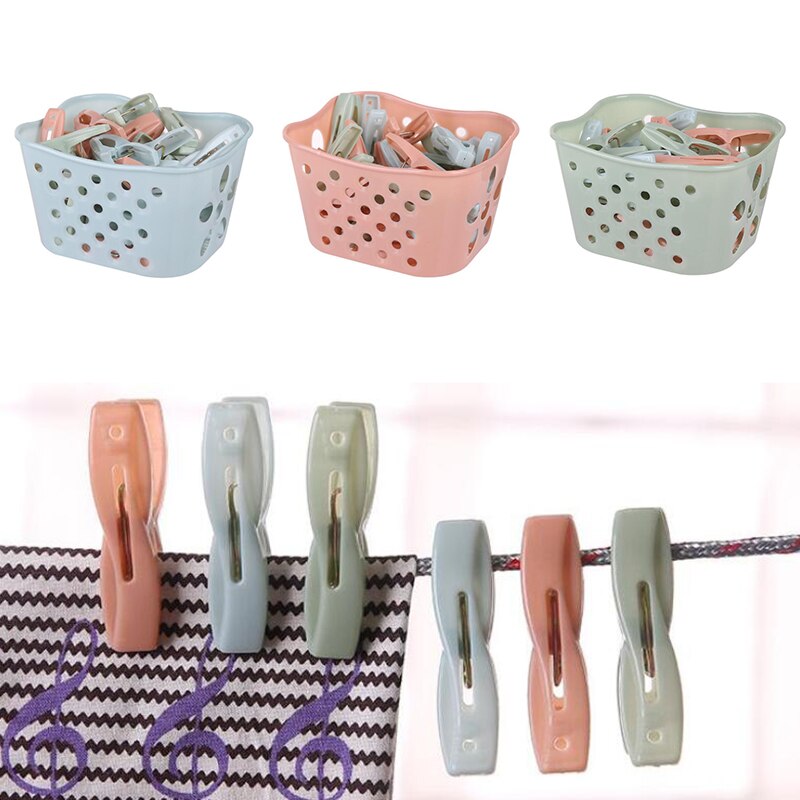 Pinzas de plástico para ropa, pinzas para colgar ropa, pinzas para ropa interior, tendedero para el hogar
