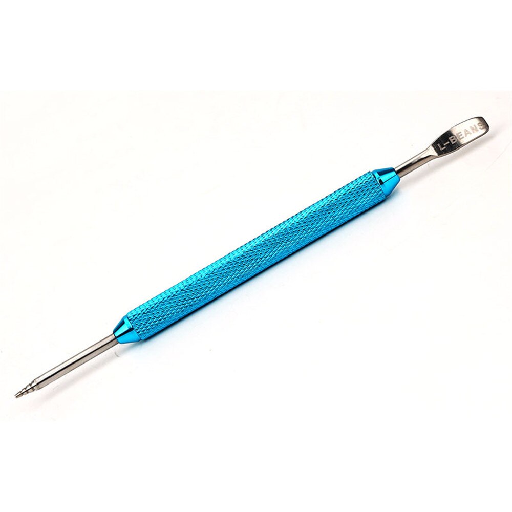 Coffee Latte Foam Art Pen Needle Spatula Stainless Barista Tool Coffee Latte Stainless Steel Art Pen Tool 9 Colors: light blue