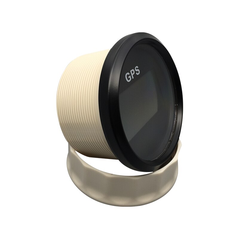 3 3/8" Digital GPS Speedometer Total Mileage Adjustable GPS Blind Area Odometer Compensation 12V 24V