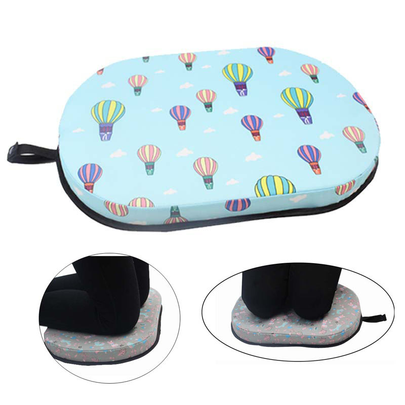 Baby Bad Kneeler Pad Antislip Baby Bad Mat Waterdicht Doek Afdrukken Cushioned Kneeler Comfortabele Dikke Knielen Kussen