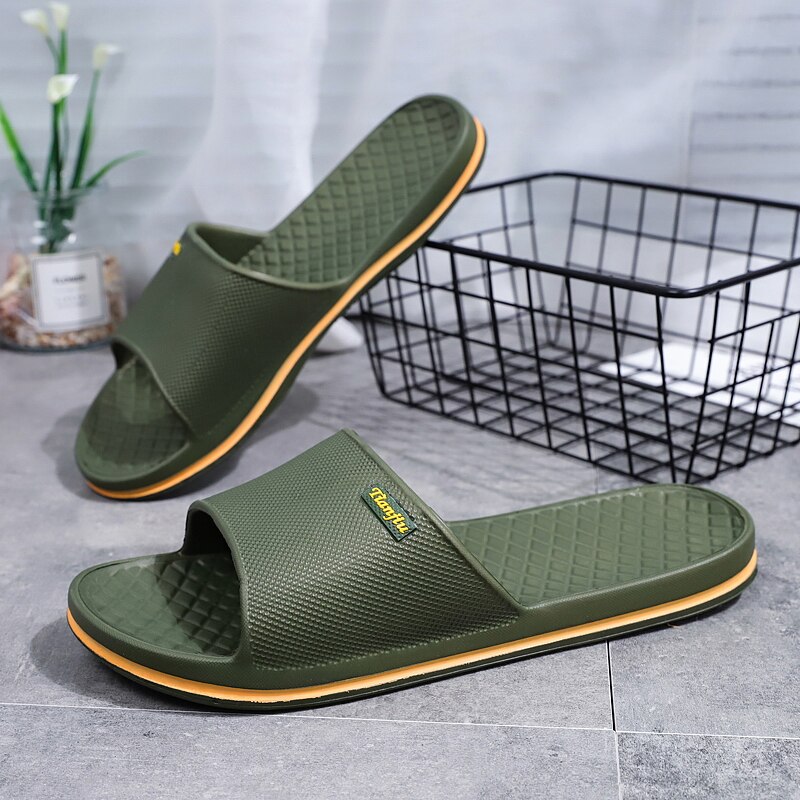 Heren strand slippers zomer platte schoenen comfortabele instappers heren sandalen antislip zool heren casual slippers