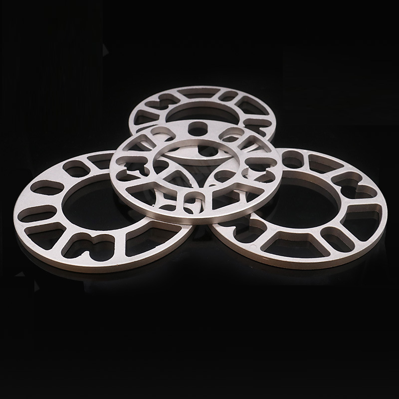 2pcs 3mm/5mm/8mm/10mm Car Aluminum Alloy Wheel Spacer Shims Plate For 4 Hole Wheel Hub 4X98 4X100 4X108 4X114 Car Accessaries