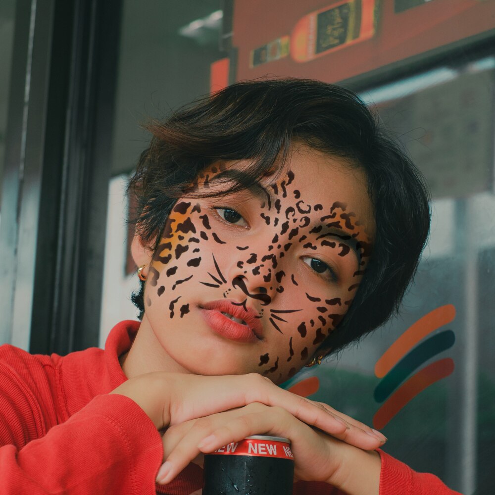 10 Vellen Schedel Tijdelijke Gezicht Tattoos Gezicht Stickers Voor Halloween Party