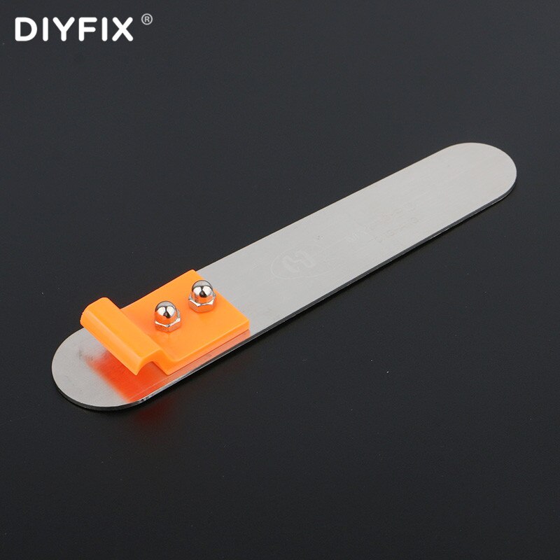 DIYFIX Mobile Phone Opening Tool For Samsung Huawei Desassembling Middle Frame Metal Stainless Steel Crowbar LCD separator Tool