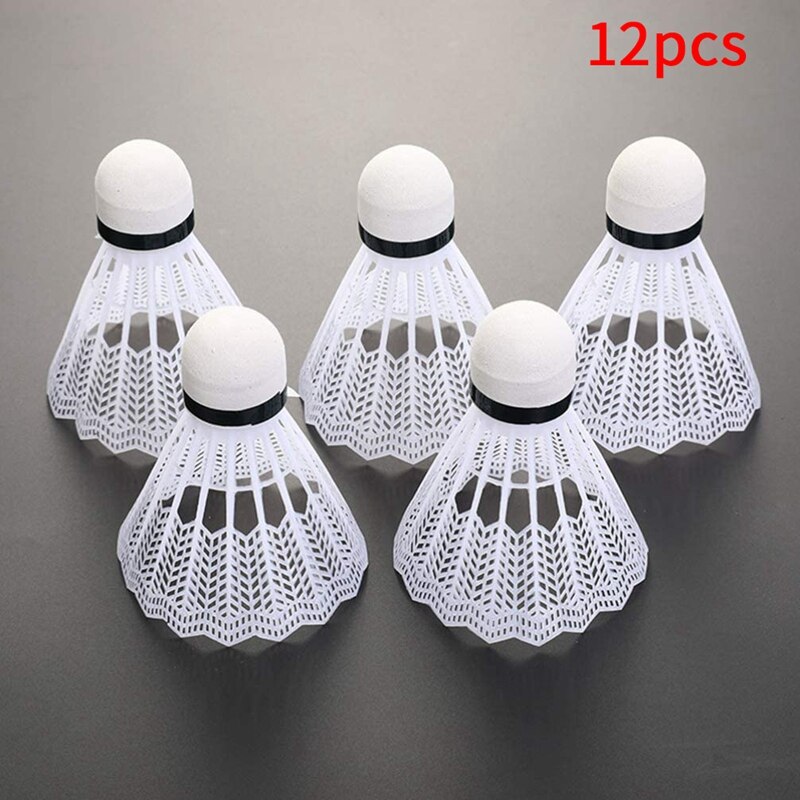 Badminton Shuttlecocks Feather Badminton High Speed Badminton Balls for Indoor Outdoor Sports Badminton Accessories: Default Title