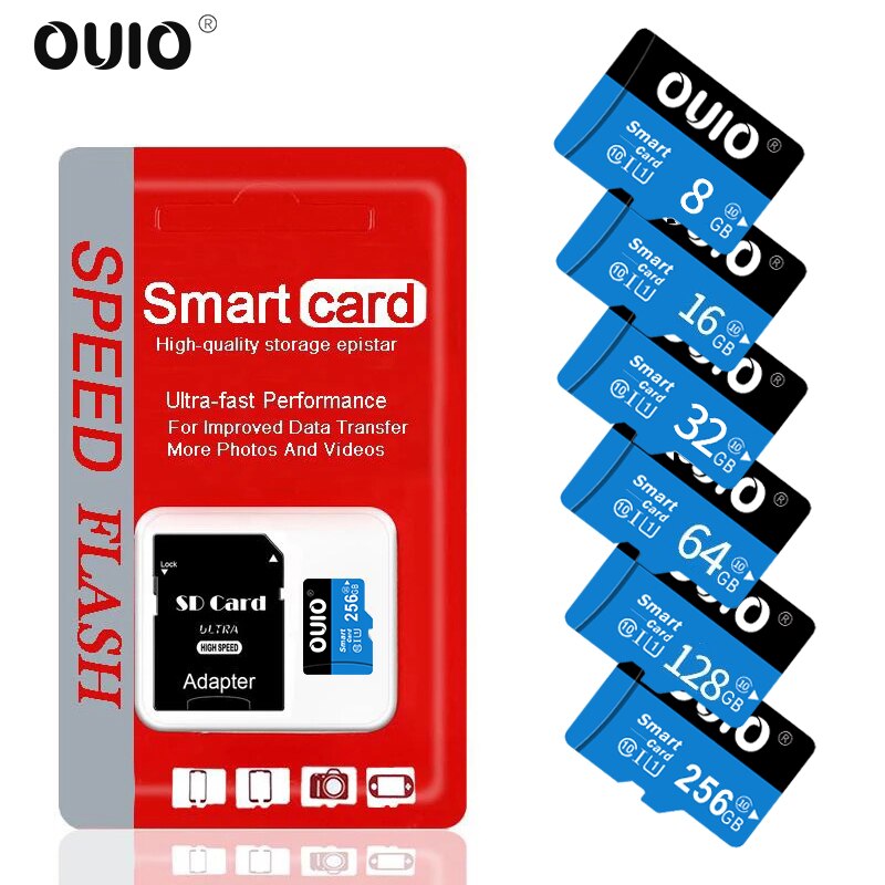 Micro Sd Geheugenkaart 64 Gb 32Gb 16Gb 8Gb Sd-kaart Sd/Tf Flash Card 8 16 32 64 Gb Telefoon Geheugenkaart Micro Card