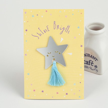 Eno powitanie śliczne lustro ozdoba kartka urodzinowa dla dzieci królowa dziewczyna przestrzeń chłopiec wiadomość kartka urodzinowa: nie.07