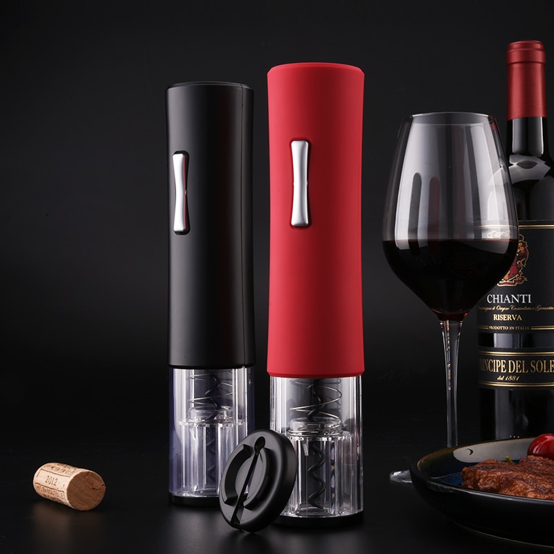 Elektrische Wine Opener, Draadloze Elektrische Wijn Flesopener, Battery Operated Corkscrew Met Wijn Accessoires