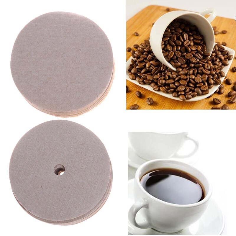 100Pcs Koffie Maker Vervanging Filters Papier Voor Aeropress Koffie