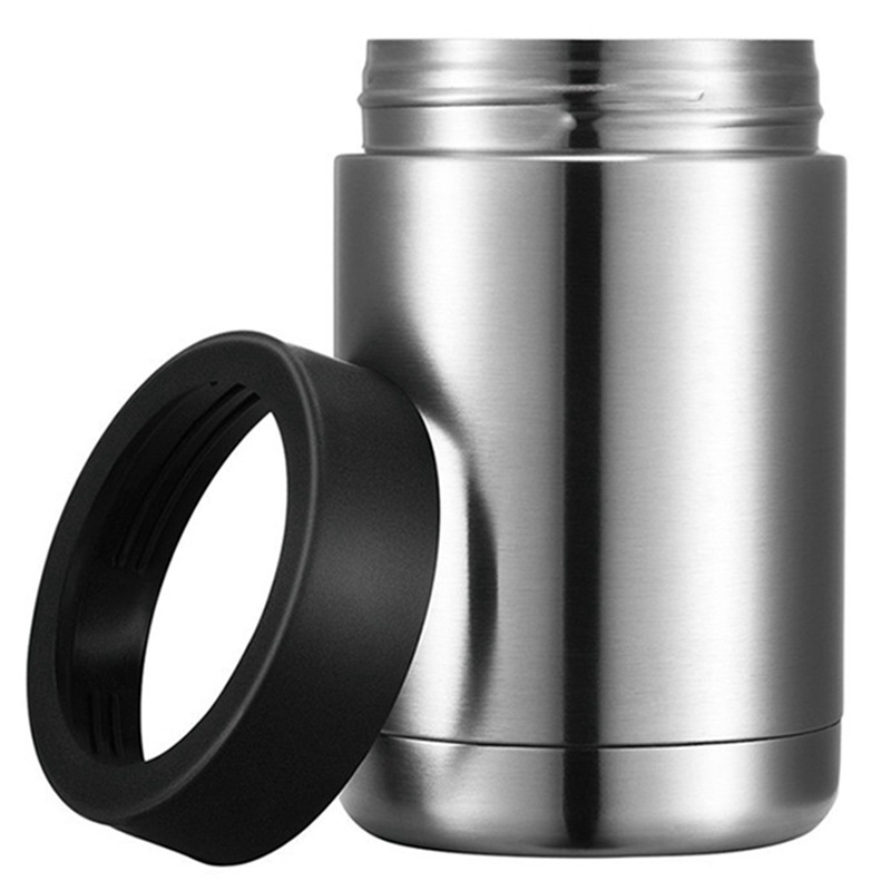 12 Oz Stainless Steel Beer Bottle Cold Keeper Can/Bottle Holder Double Wall Vacuum Insulated Beer Bottle Cooler Bar Accessories