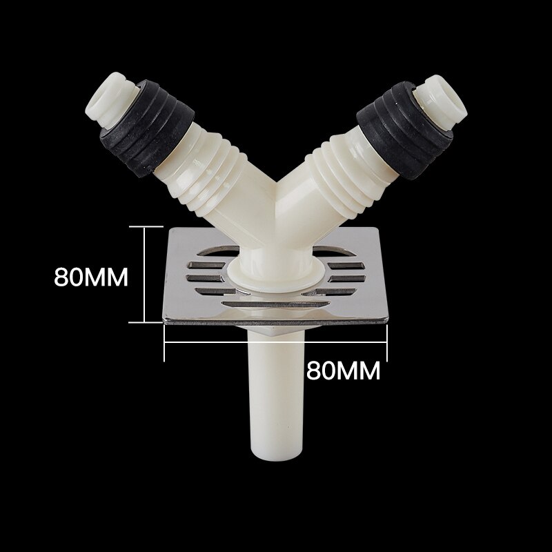 Bathroom Sink Wash Basin Drain Connector Floor Drain Cover Pipe Elbow Joint Adapter Sewer Tee Washing Machine Drain Sealing Tool: D5