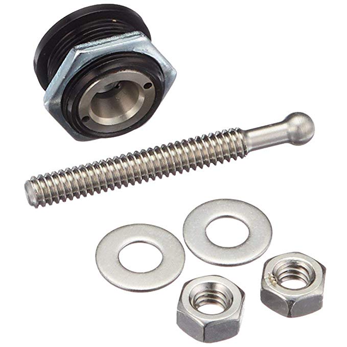 Pince de verrouillage de plaque d'immatriculation | Verrou de libération rapide, pince de verrouillage de plaque d'immatriculation, diamètre de 1.25 pouces en alliage d'aluminium, épingles de capot de voiture, Kit de verrouillage pour les poux de capot