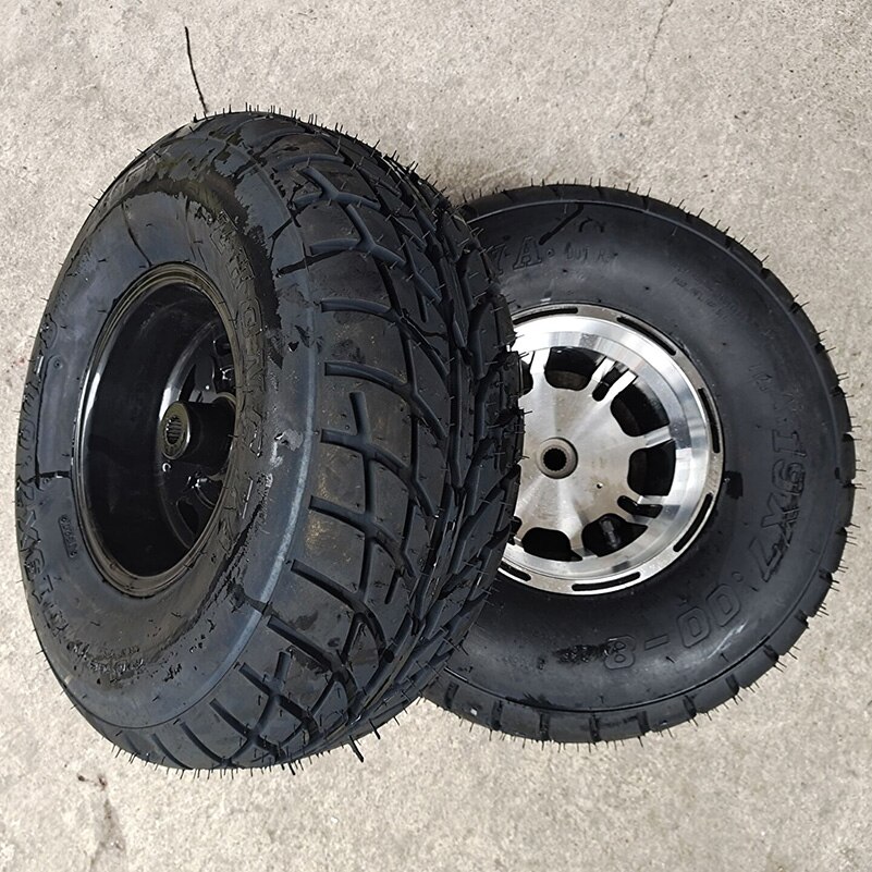 8 Inch ATV Tire 19x7-8 Fit for four wheel vehcile motorcycle 50cc 70cc 110cc 125cc Small ATV Front Or Rear Wheels 19x7.00-8 tyre