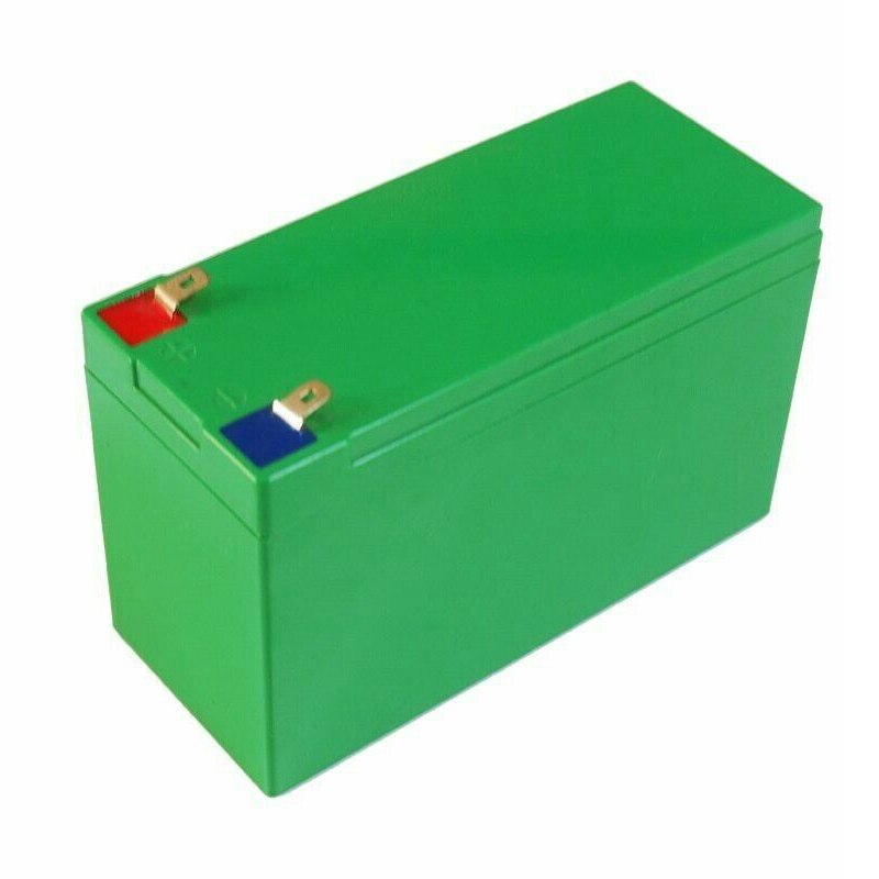 per 18650 Powerwall Batterie Pacchetto FAI DA TE 12V 3 Serie 7 Cassa di Batteria Al Litio in Parallelo e Supporto Speciale Scatola di Plastica: verde