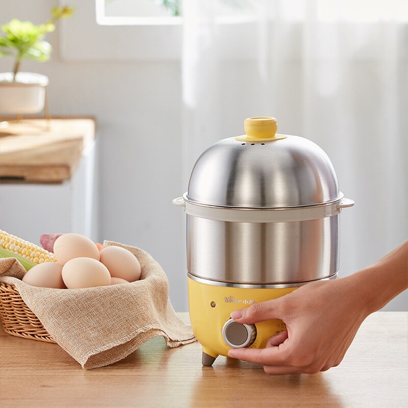 220V 360W 14 EggsElectric Auto Eggs Boiler Steamer Breakfast Kitchen Cooker Steamer Boilers Egg-Cooker Stainless Steel