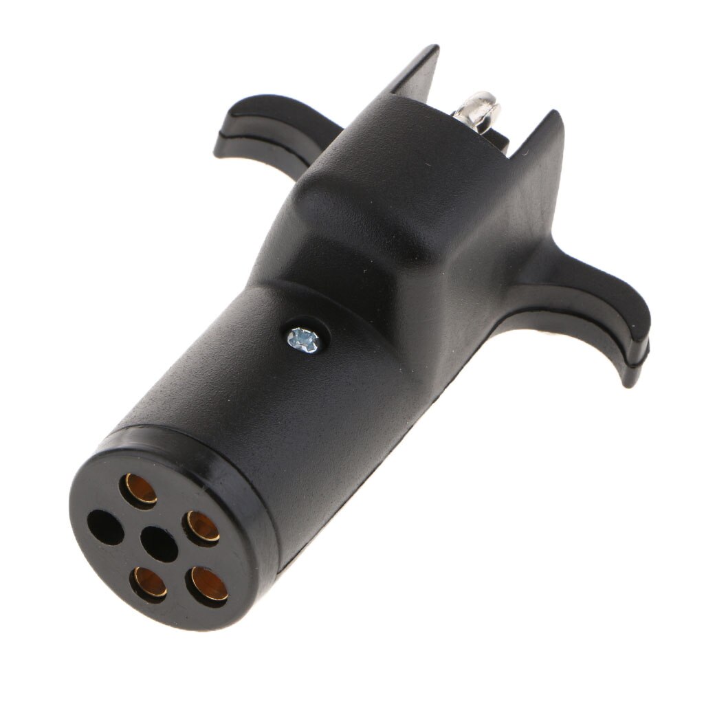 Trailer Converter Plug Twin Towing Adapter 6 Pin To 4 Pin for Caravan Car