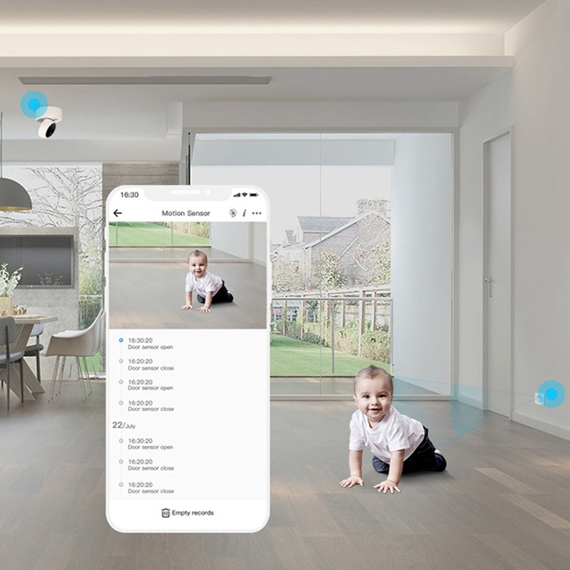 1PC SONOFF SNZB-03 Smart House Human Infrared Sensor Motion Sensor Smart Home Detect Alarms For Android IOS