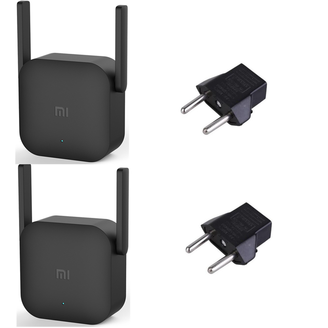 Mini Xiaomi WiFi Router Verstärker Profi Router Сетевой усилитель 300M Netzwerk Expander Verstärker Energie Verlängerung Roteador 2 Antenne: hinzufügen EU Adapter 2pc