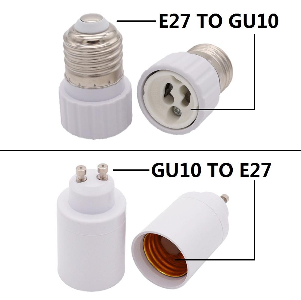 GU10 Om E27 Vuurvast Materiaal Lamphouder E27 Om GU10 Converters Socket Adapter Gloeilamp Basis Type