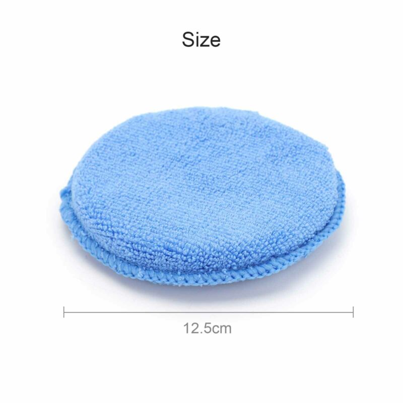 Foam Polijsten Pad Applicator Voertuig Glas 10 Stuks Microfiber 12.5Cm