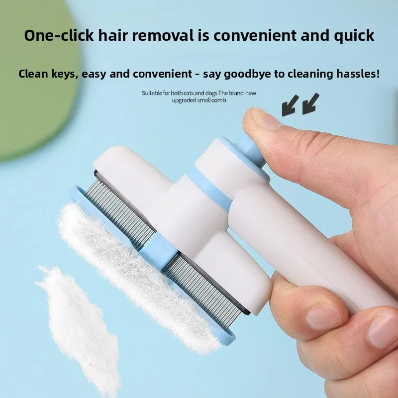 Pet Cat Comb Cat and Dog Hair Removal Brush Cleaning Hair Cleaner Beauty Cleaning Supplies Cat and Dog Universal Pet Supplies