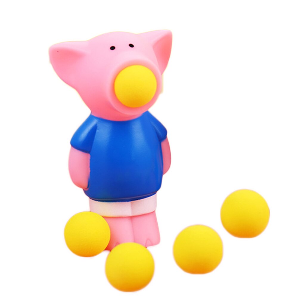 Kids Children Funny Squeeze Toys Dolls Toys Stress Relief Spit Balls Animal Shooting Toys Children Amused Squeeze Toy