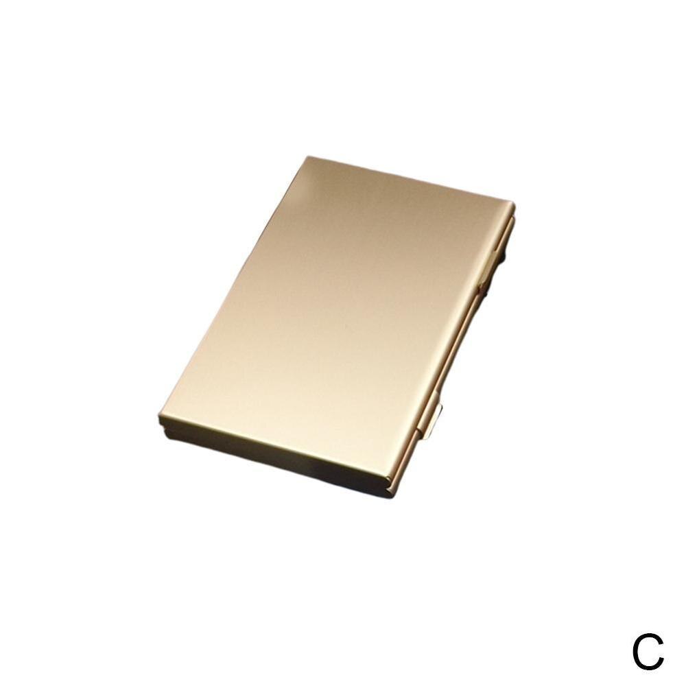 Bag Large Double Layer 24TF Card Holder Memory Card Case Aluminum Portable Box Durable Storage Silver Shockproof H0C7: Gold