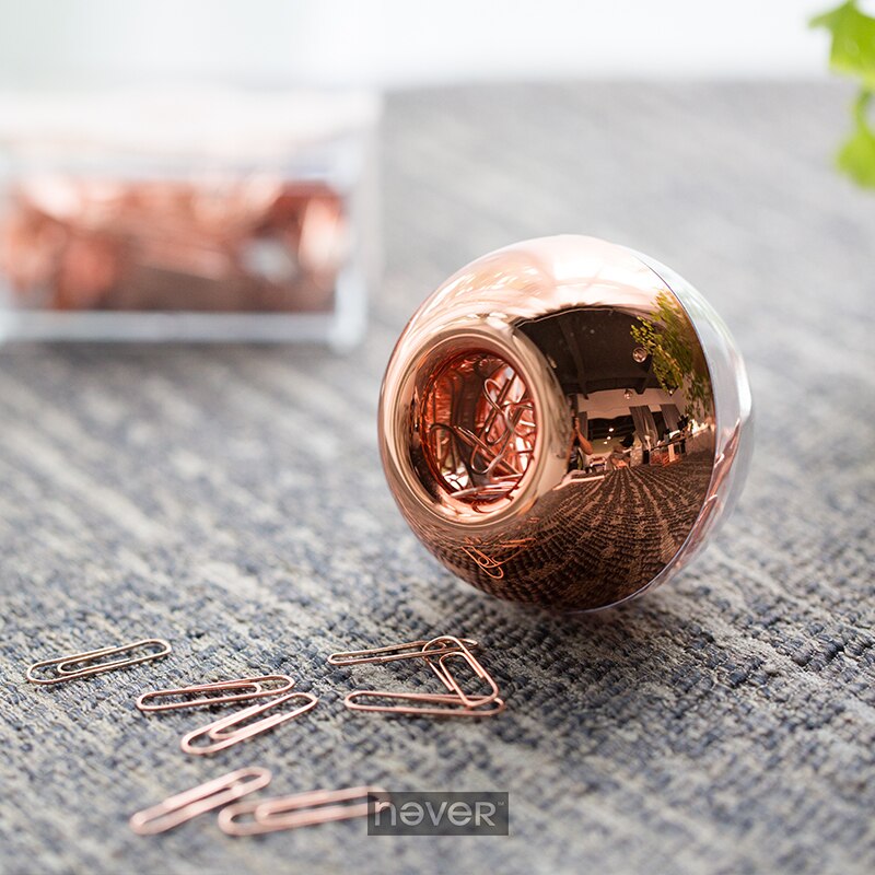 Nooit Rose Gold Metalen Paperclip Met Magnetische ... – Grandado