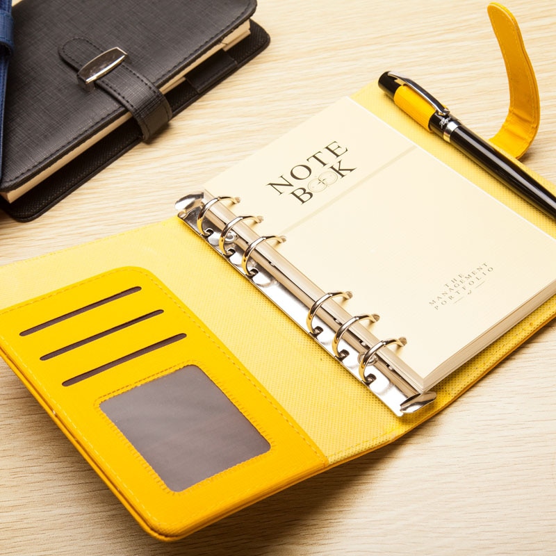 RuiZe cuir spirale cahier planificateur agenda B5 A5 A6 A7 reliure à anneaux carnet de notes organisateur papeterie fournitures de bureau