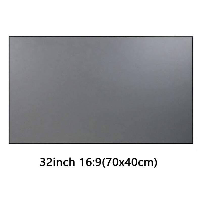 Pantalla reflectante para proyector YG300 T6 XGIMI H2 HALO Mogo Xiaomi DLP, tela reflectante de , 72, 84, 100, 120 pulgadas: A