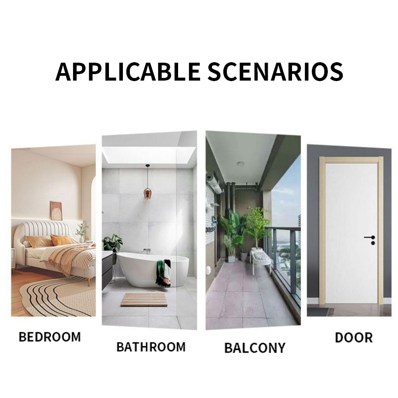 Cerraduras de pestillo de 3/6 piezas, cerrojo de pestillo deslizante, cerradura de puerta de accesorios de hardware, utilizada para baños y puertas