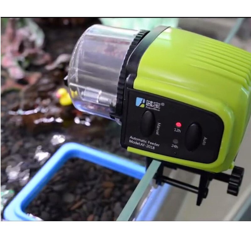 Digital LCD Automatic Aquarium Fish Feeder Fish Tank Timing Food Feeding Device Automatic Feeder For Fish Shrimp Turtle