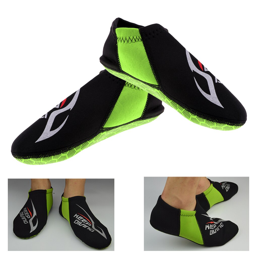 3mm Neoprene Socks - Keep Warm & Prevent Scratch for Scuba Diving, Snorkeling, Swimming & Water Sports