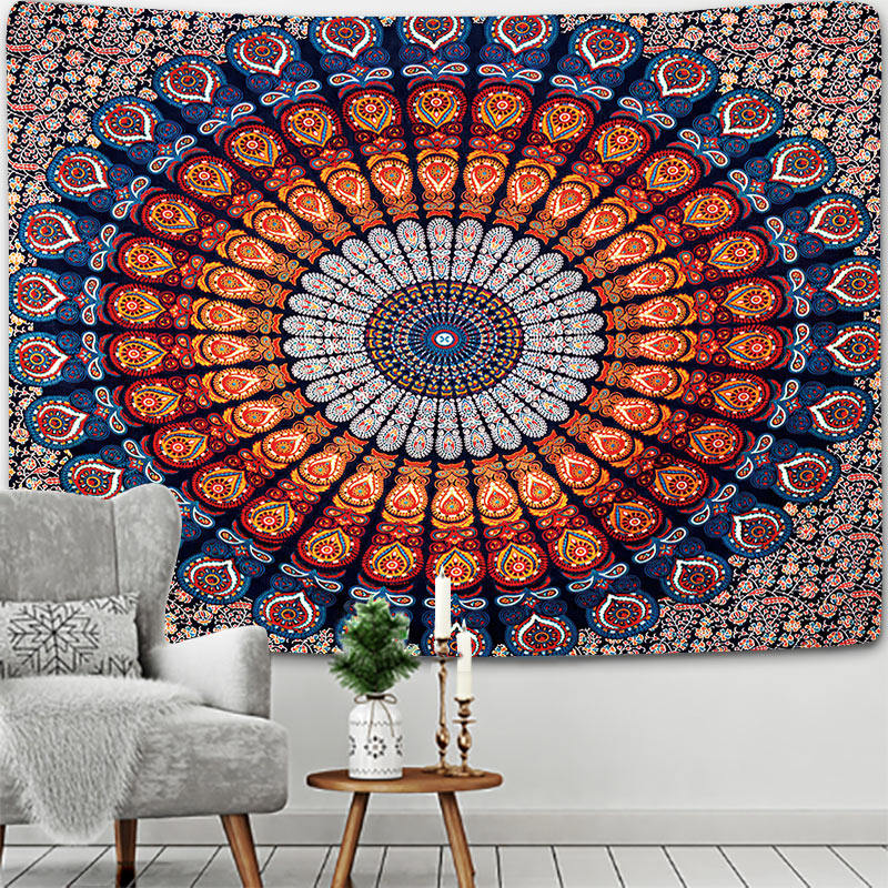 Mandala Tapestry Wall Art, Home House Hogar, Bedroom Masion Jardim Aesthetic Decor for 2023 Tapiz Y2k Arazzi Wall Hang