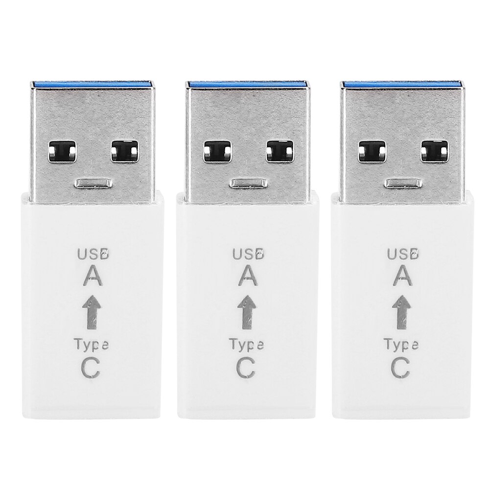 3Pcs USB3.0 Male to Type-C Female Adapter Connecto... – Grandado