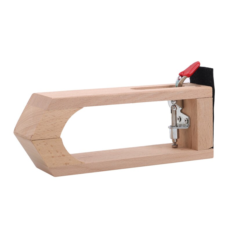 Bøg clips 1pc læder håndværk holde clips desktop syning syning snøring pony hest klemme træ værktøj håndværktøj sæt